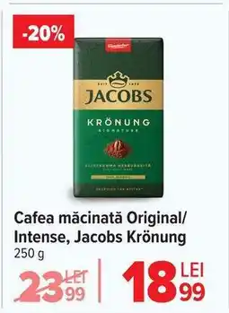 Carrefour Cafea măcinată Original/Intense, Jacobs Krönung Ofertă