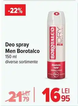 Carrefour Deo spray Men Borotalco Ofertă