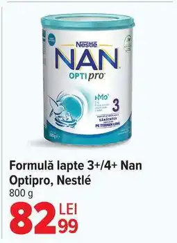Carrefour Formulă lapte 3+/4+ Nan Optipro, Nestlé Ofertă