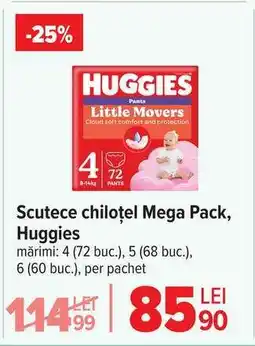 Carrefour Scutece chiloțel Mega pack, Huggies Ofertă