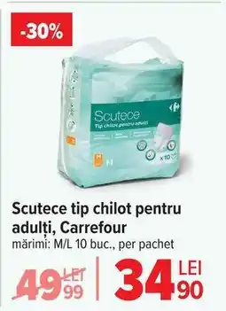 Carrefour Scutece tip chilot pentru adulți, Carrefour Ofertă