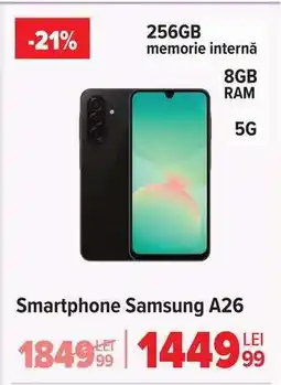 Carrefour Smartphone Samsung A26 Ofertă