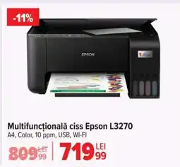 Carrefour Multifuncțională ciss Epson L3270 Ofertă