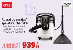 Carrefour Aparat de curățat/spălat Karcher SE4 Ofertă