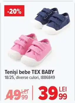 Carrefour Teniși bebe TEX BABY Ofertă