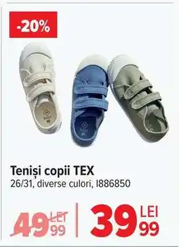 Carrefour Teniși copii TEX Ofertă