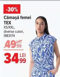 Carrefour Cămașă femei TEX Ofertă