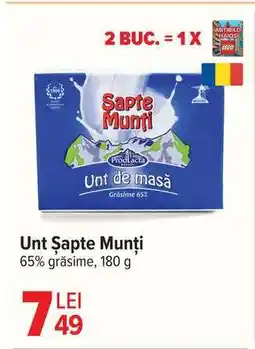 Carrefour Unt Șapte Munți Ofertă