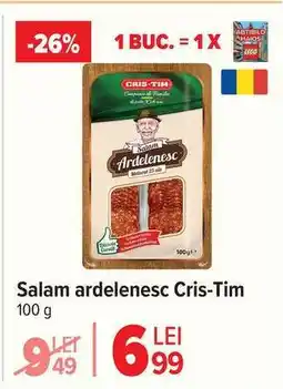 Carrefour Salam ardelensc Cris-Tim Ofertă