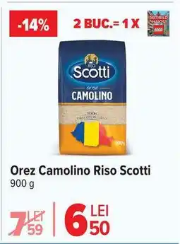 Carrefour Orez Camolino Riso Scotti Ofertă