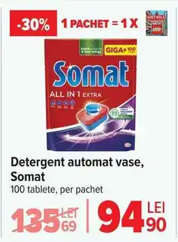 Carrefour Detergent automat vase, Somat Ofertă