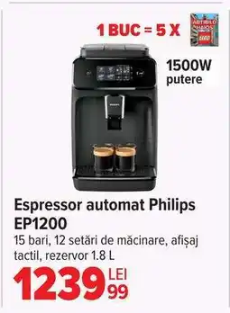 Carrefour Espressor automat Philips EP1200 Ofertă