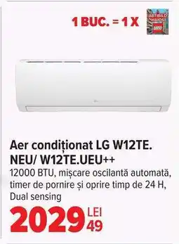 Carrefour Aer condiționat LG W12TE.NEU/W12TE.UEU++ Ofertă