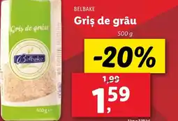 Lidl BELBAKE Griş de grâu Ofertă