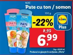 Lidl Pate cu ton / somon Ofertă