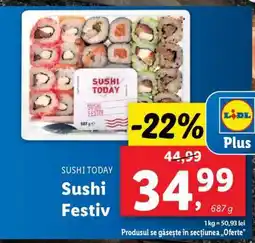Lidl Sushi Festiv Ofertă