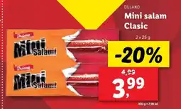 Lidl Mini salam Clasic Ofertă