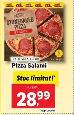 Lidl Pizza Salami Ofertă