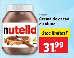 Lidl Nutella Ofertă