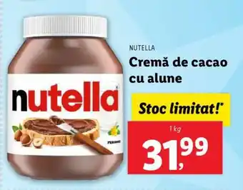 Lidl Nutella Ofertă