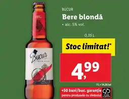 Lidl BUCUR Bere blondǎ Ofertă