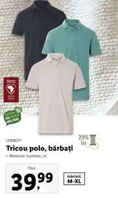 Lidl Tricou polo, bărbați Ofertă