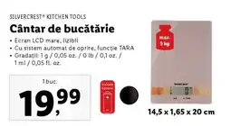 Lidl Cântar de bucătărie Ofertă