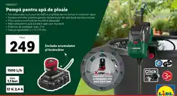 Lidl Pompa pentru apă de ploaie Ofertă
