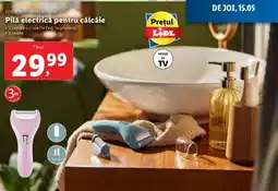 Lidl Pilă electrică pentru călcâie Ofertă