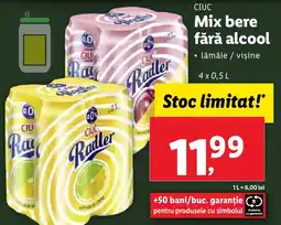 Lidl CIUC Mix bere fără alcool Ofertă