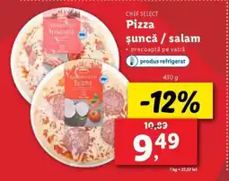 Lidl Pizza șuncă / salam Ofertă
