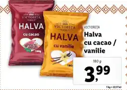 Lidl Halva cu cacao / vanilie Ofertă