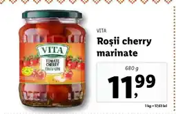 Lidl Roșii cherry marinate Ofertă