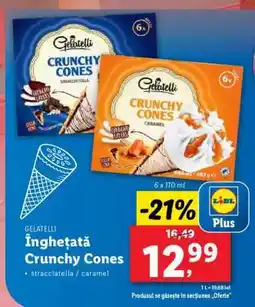 Lidl Înghețată Crunchy Cones Ofertă
