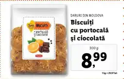 Lidl Biscuiți cu portocală și ciocolată Ofertă