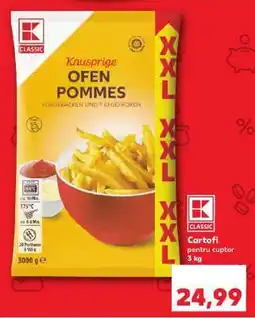 Kaufland Cartofi pentru cuptor 3 kg Ofertă