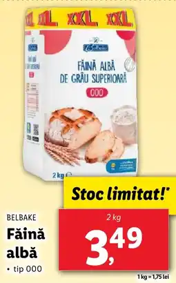 Lidl BELBAKE Făină albă Ofertă