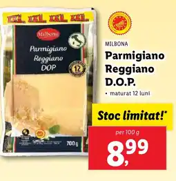 Lidl MILBONA Parmigiano Reggiano D.O.P. Ofertă