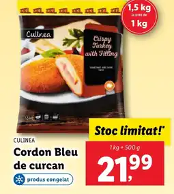 Lidl CULINEA Cordon Bleu de curcan Ofertă