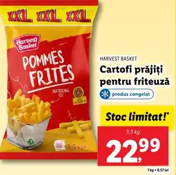 Lidl HARVEST BASKET Cartofi prăjiți pentru friteuzǎ Ofertă