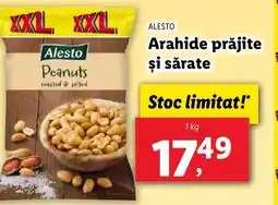 Lidl ALESTO Arahide prăjite şi sărate Ofertă