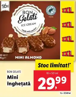 Lidl BON GELATI Mini îngheţată Ofertă