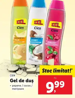 Lidl CIEN Gel de duş Ofertă