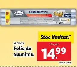 Lidl AROMATA Folie de aluminiu Ofertă