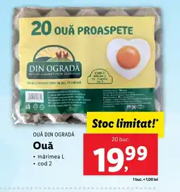 Lidl OUĂ DIN OGRADĂ Ouǎ Ofertă