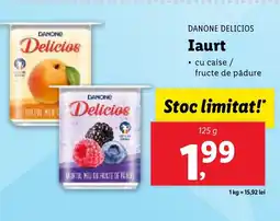 Lidl DANONE Delicios Iaurt Ofertă