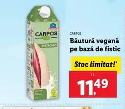 Lidl CARPOS Băutură vegană pe bază de fistic Ofertă
