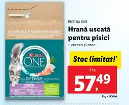 Lidl PURINA One Hrană uscată pentru pisici Ofertă