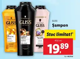 Lidl GLISS Șampon Ofertă