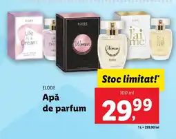 Lidl ELODE Apă de parfum Ofertă